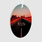 Arizona Sunset Desert Red Rocks Ornament (voorkant)