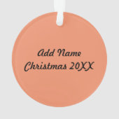 Arizona Sunset Desert Red Rocks Ornament (achterkant)