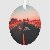 Arizona Sunset Desert Red Rocks Ornament (voorkant)