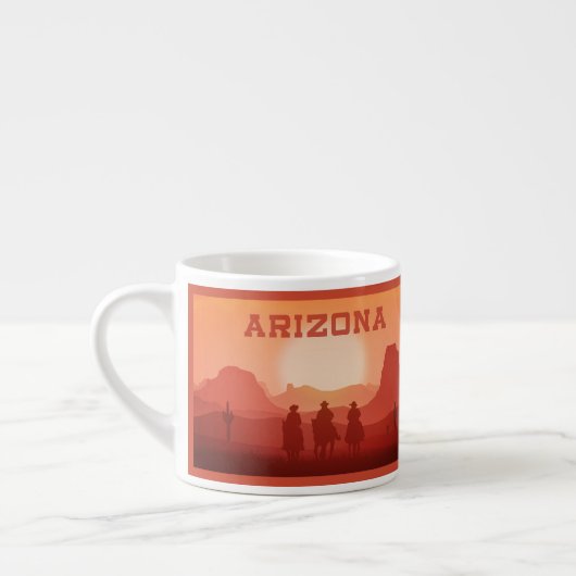 Arizona Sunset espresso mok (Links)