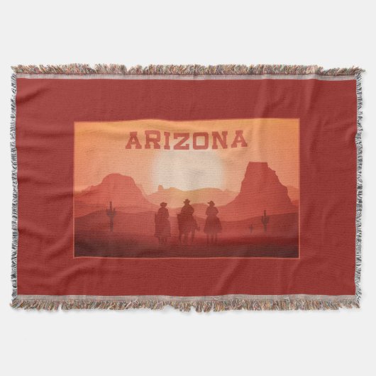Arizona Sunset gootdedeklaag Deken (Voorkant)