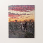 Arizona Sunset Horse Legpuzzel (Verticaal)