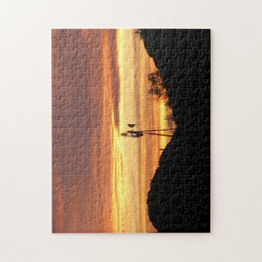 Arizona Sunset Jigzaag Puzzle Legpuzzel (Verticaal)
