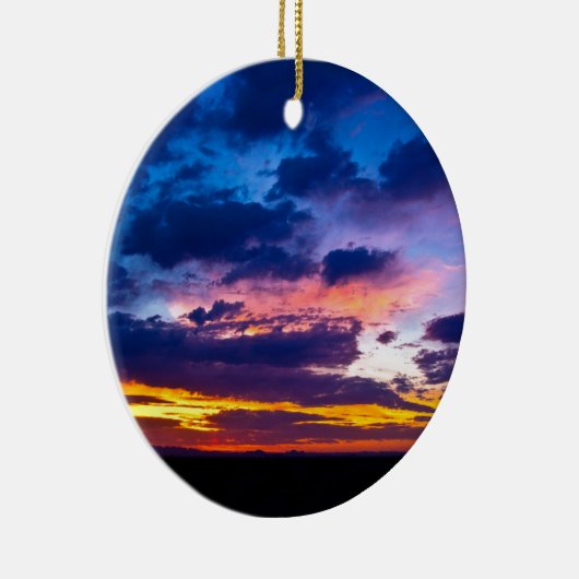 Arizona Sunset Keramisch Ornament (Rechts)
