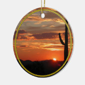 Arizona Sunset—mooi, Keramisch Ornament (Links)