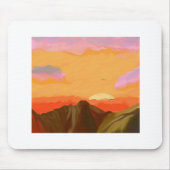 Arizona Sunset mousepad Muismat (Voorkant)