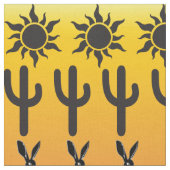 Arizona Sunset Pattern Stof (Close Up)