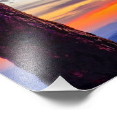 Arizona Sunset Pine Tree Mountains Schilderachtig  Foto Afdruk (Hoek)