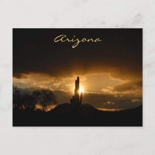 Arizona Sunset Postcard Briefkaart