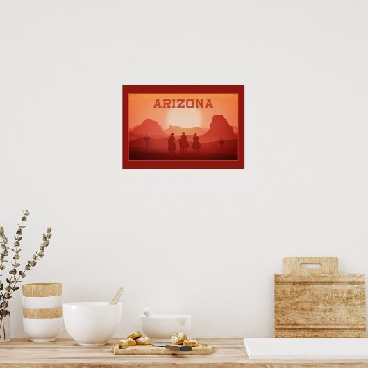 Arizona Sunset poster 1 (Keuken)