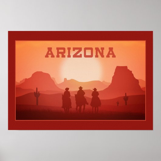 Arizona Sunset poster 1 (Voorkant)