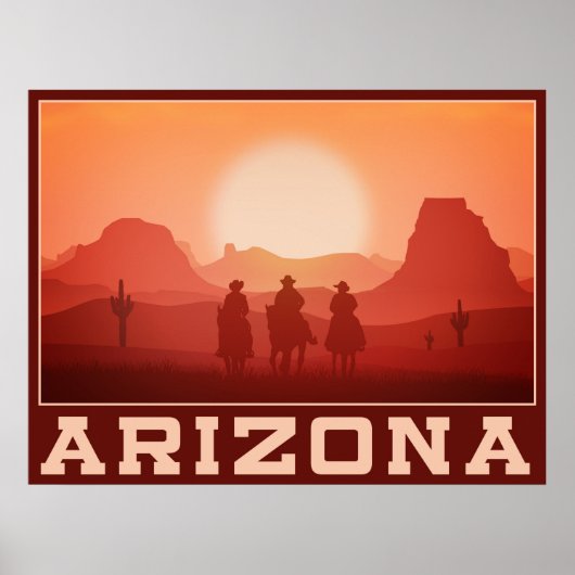 Arizona Sunset poster 2 (Voorkant)