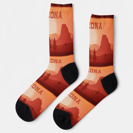 Arizona Sunset Sokken (Links)