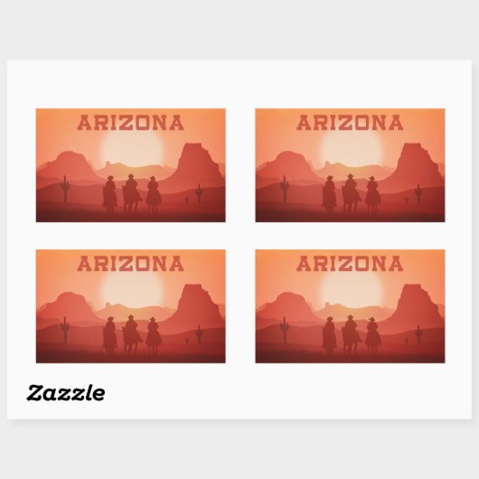 Arizona Sunset stickers (Vel)