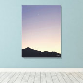 Arizona Sunset Wandkunst Canvas Afdruk (Insitu (Houten vloer))