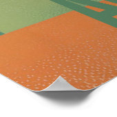 Arizona Sunset - woestijnlandschap Poster (Hoek)