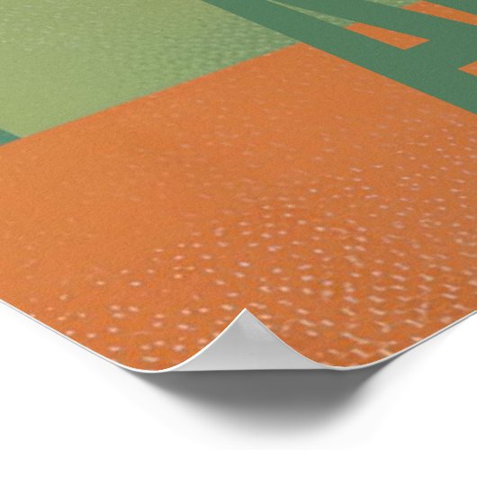 Arizona Sunset - woestijnlandschap Poster (Hoek)