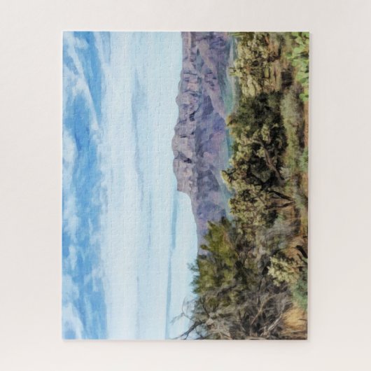 Arizona Superstition Mountains Legpuzzel (Verticaal)