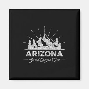 Arizona T-shirt vintage wandelen retro tee ontwerp Magneet
