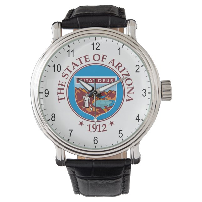 Arizona-teken Horloge (Voorkant)