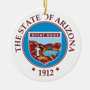 Arizona-teken Keramisch Ornament