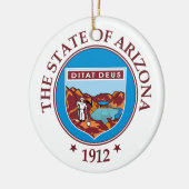 Arizona-teken Keramisch Ornament (Links)