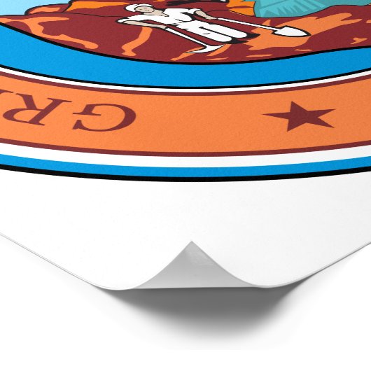 Arizona-teken Poster (Hoek)