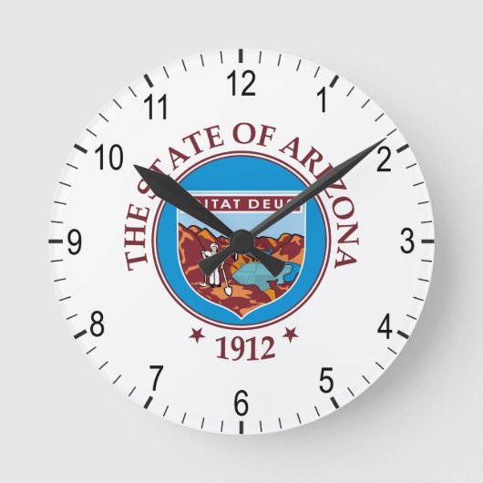 Arizona-teken Ronde Klok (Voorkant)