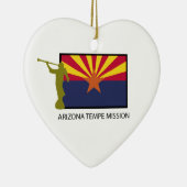 ARIZONA TEMPE MISSIE LDS CTR KERAMISCH ORNAMENT (Rechts)