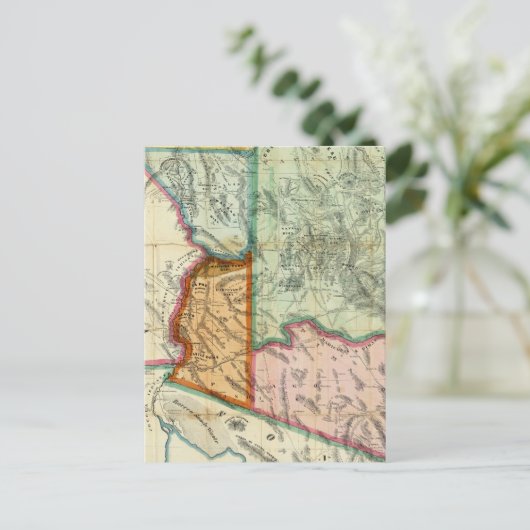 Arizona Territory Briefkaart (Staand voorkant)