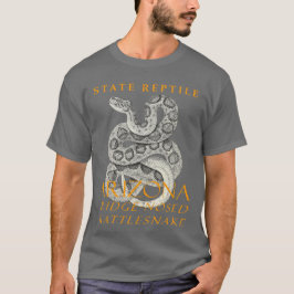 Arizona Territory reptiel De Ridge-Nosed Snake T-shirt