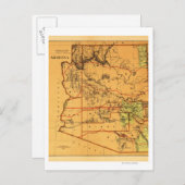 Arizona TerritoryPanoramic MapArizona Briefkaart (Voorkant / Achterkant)