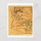 Arizona TerritoryPanoramic MapArizona Briefkaart (Voorkant)