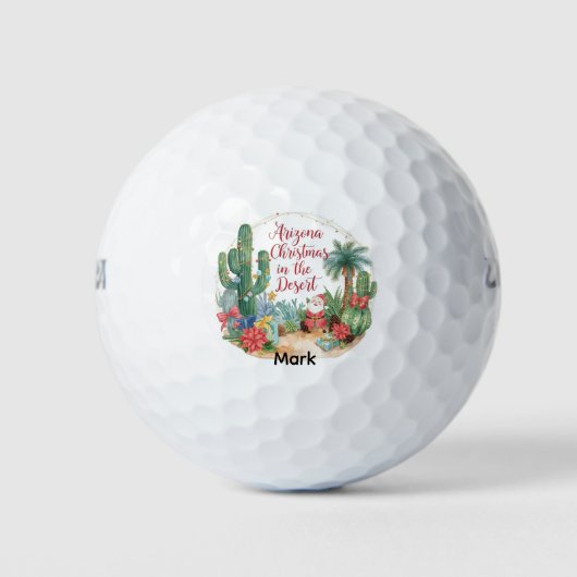 Arizona-thema Golfballen (Voorkant)