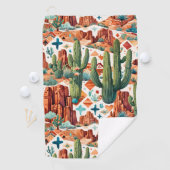 Arizona-thema met Cactus Golfhanddoek (Insitu)