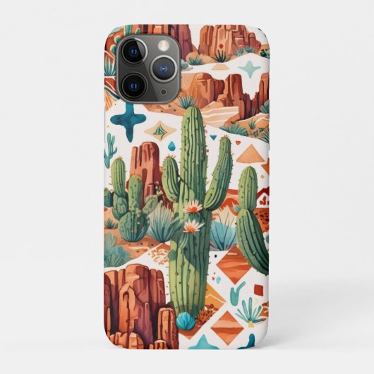 Arizona thema voor golfer Case-Mate iPhone case (Achterkant)