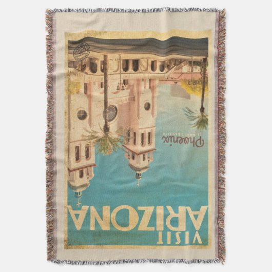  Arizona Throw Blanket Deken (Voorkant Verticaal)