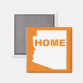 Arizona Thuis Weg Van Staat Koelkastmagneet Magneet (Voorkant / Achterkant)