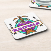 Arizona Thunderbird Shield Drankjes Onderzetter (Linkerzijde)