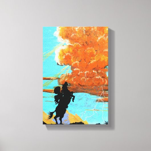 Arizona thunderhead canvas afdruk (Voorkant)