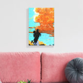 Arizona thunderhead canvas afdruk (Insitu (Woonkamer))