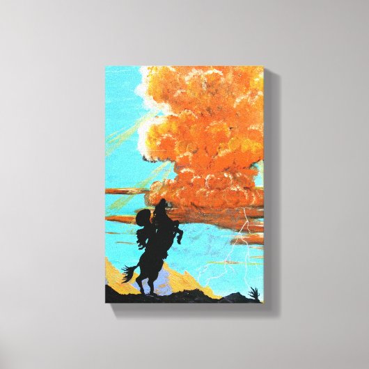 Arizona thunderhead canvas afdruk (Voorkant)