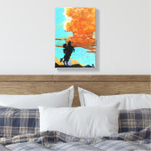 Arizona thunderhead canvas afdruk (Insitu (Slaapkamer))