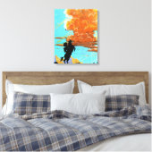 Arizona thunderhead canvas afdruk (Insitu (Slaapkamer))