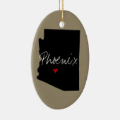 Arizona Town Keramisch Ornament (Rechts)