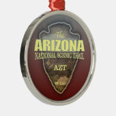 Arizona Trail (pijlpunt) Metalen Ornament (Rechts)