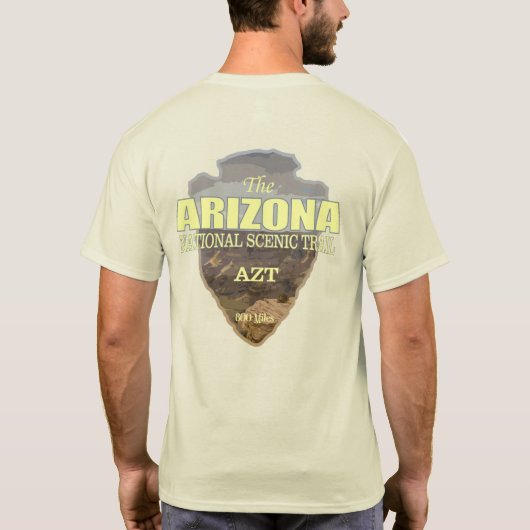 Arizona Trail (pijlpunt) T-shirt (Achterkant)