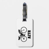 Arizona Trail Race Bikepacking Bagagelabel (Achterkant verticaal)