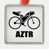 Arizona Trail Race Bikepacking Metalen Ornament (Voorkant)