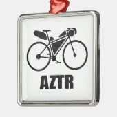 Arizona Trail Race Bikepacking Metalen Ornament (Links)
